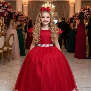 Vestido Marie Longo Heloisa Vermelho