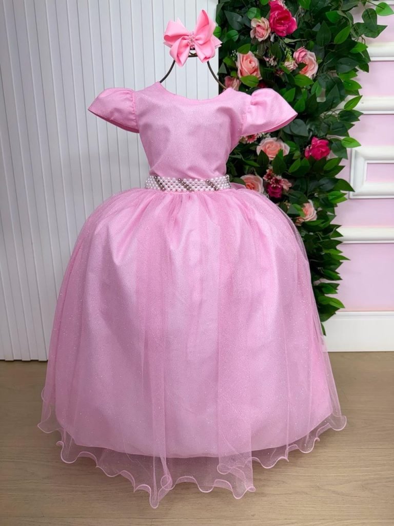 Vestido Marie Longo Heloisa Rosa Bebe